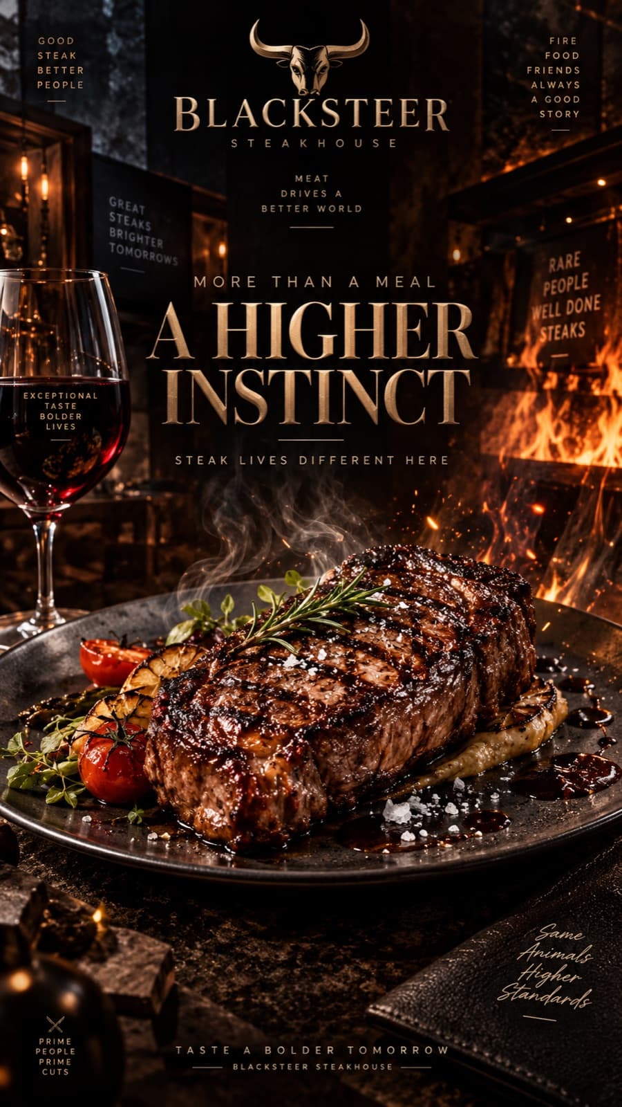 Steakhouse Poster