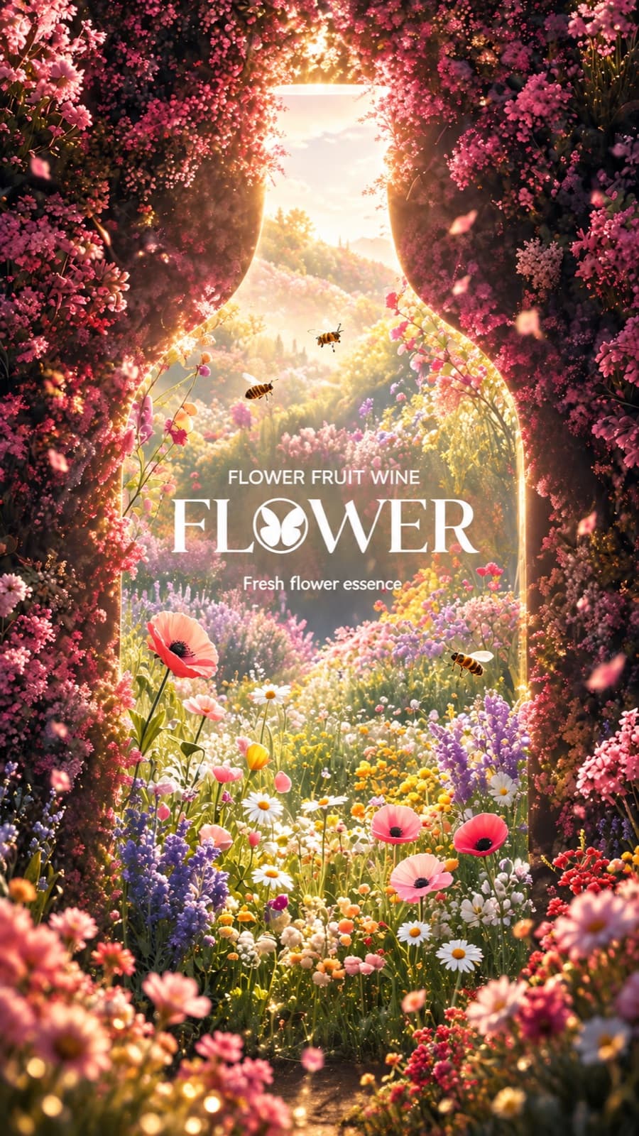 Floral Product Poster
