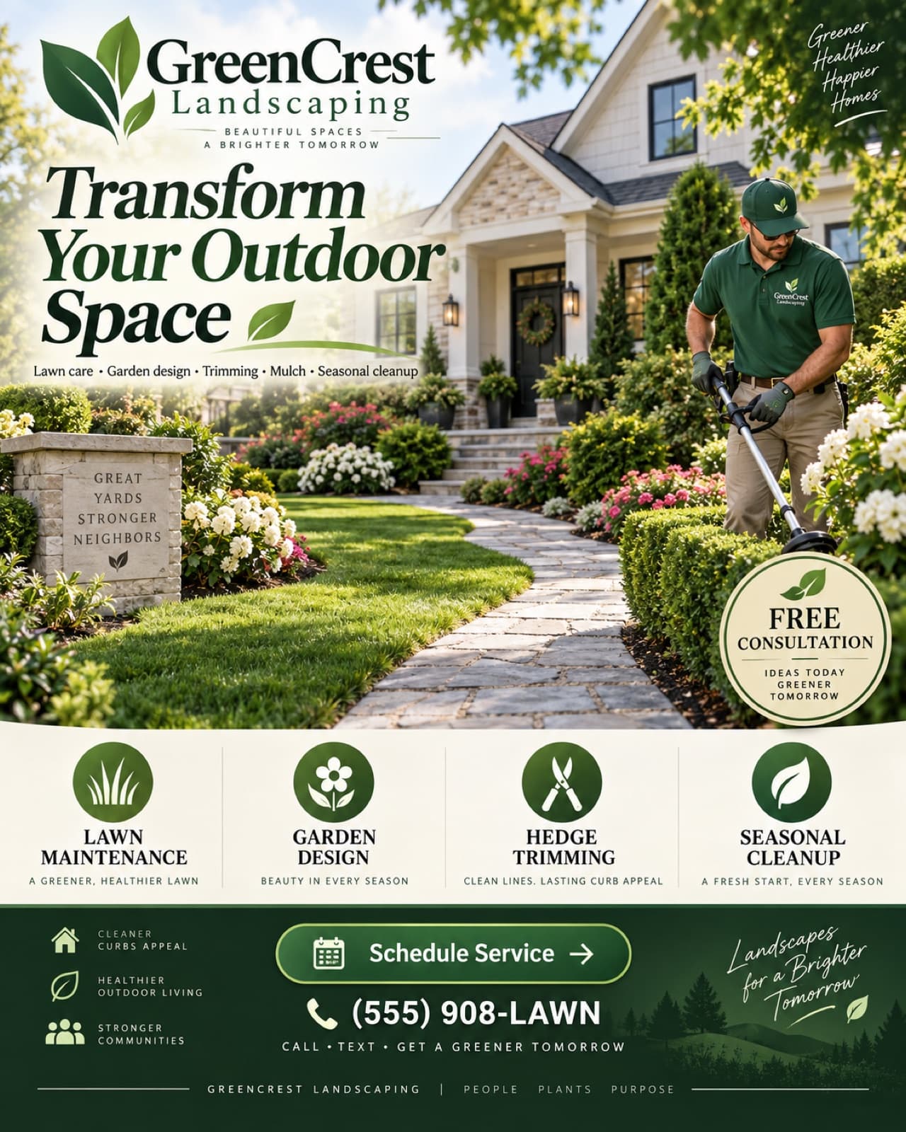 Landscaping Services Poster