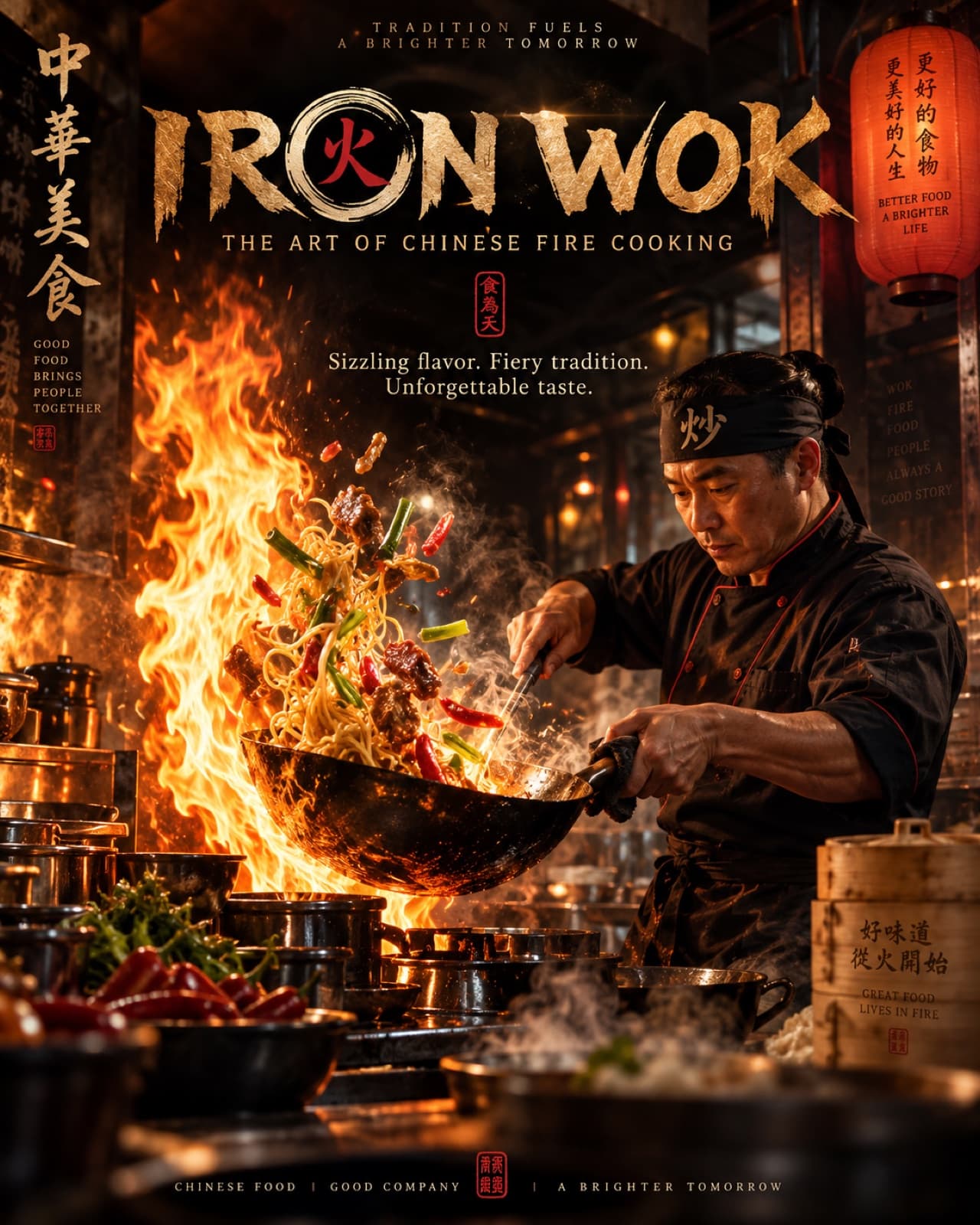 Restaurant Brand Poster