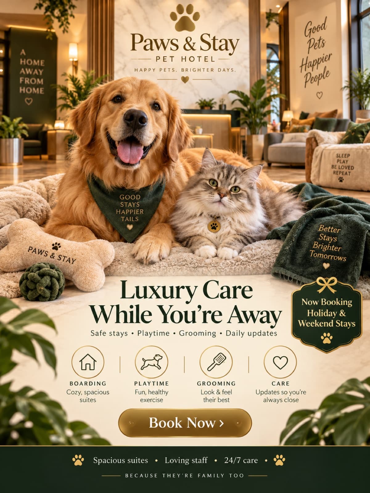 Pet Hospitality Poster